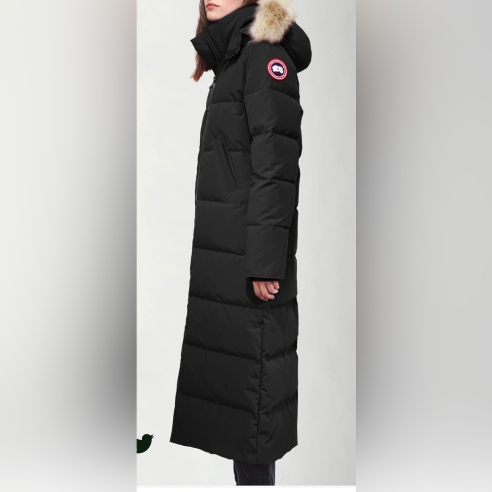 Canada Goose Mystique hooded Parka (M) in black